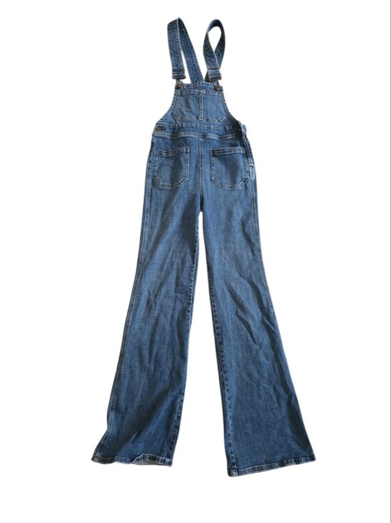 Free People Denim - Free People Blue Denim Jean Overalls Size 26